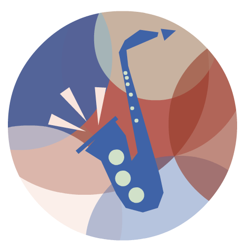 Jazz music animation for Maps International